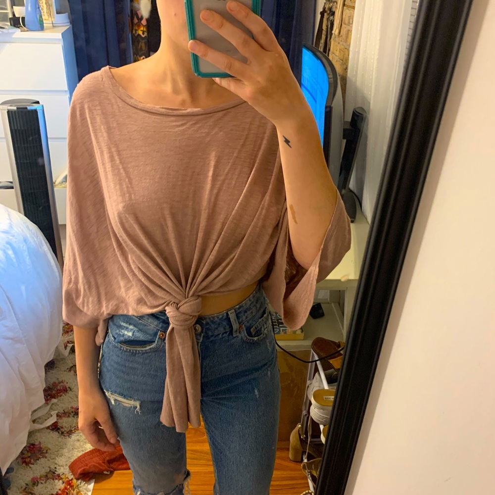 Vestique tie t shirt